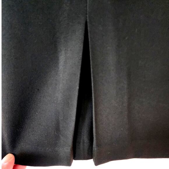 Talbots Black Knee Length Pencil Skirt Plus Size 16 - Picture 2 of 9